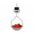 Cardinal Scale CardinalScales scs30 Digital Solar Hanging Scale Includes Pan with Bow; 30 lbs scs30